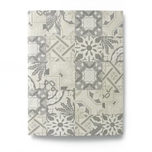 German Wall Decoration Wallpaper Beige with Gray 10m x 0.53m Model 526318
