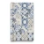 German Wall Covering Patterned Wallpaper 10m x 0.53m Beige with Blue - Image 1