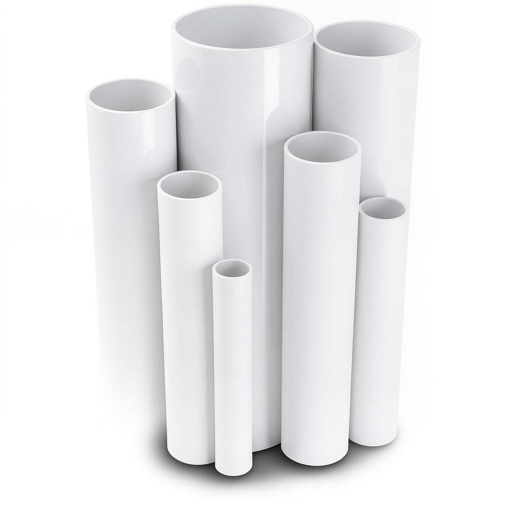 UPVC Pipes Pressure 2.5 Bar Outside Diameter 315 mm Thickness 2.5 mm White