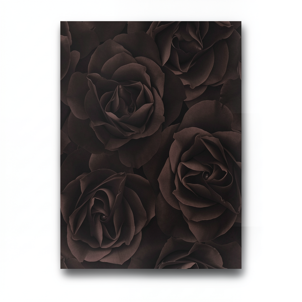 German Wall Decoration 10m x 0.53m Dark Brown, Model 525618