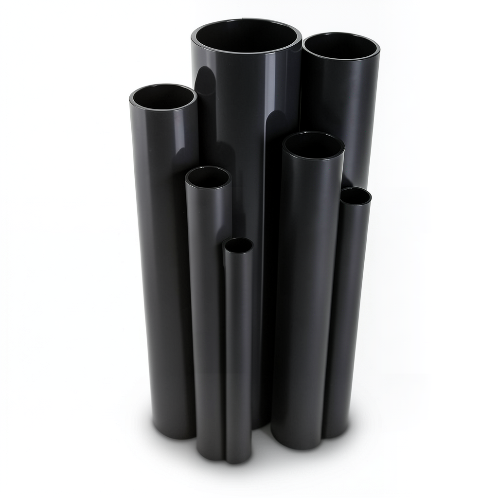UPVC Pipes Nominal Pressure 2.5 Bar Outside Diameter 355 mm Thickness 2.9 mm Black