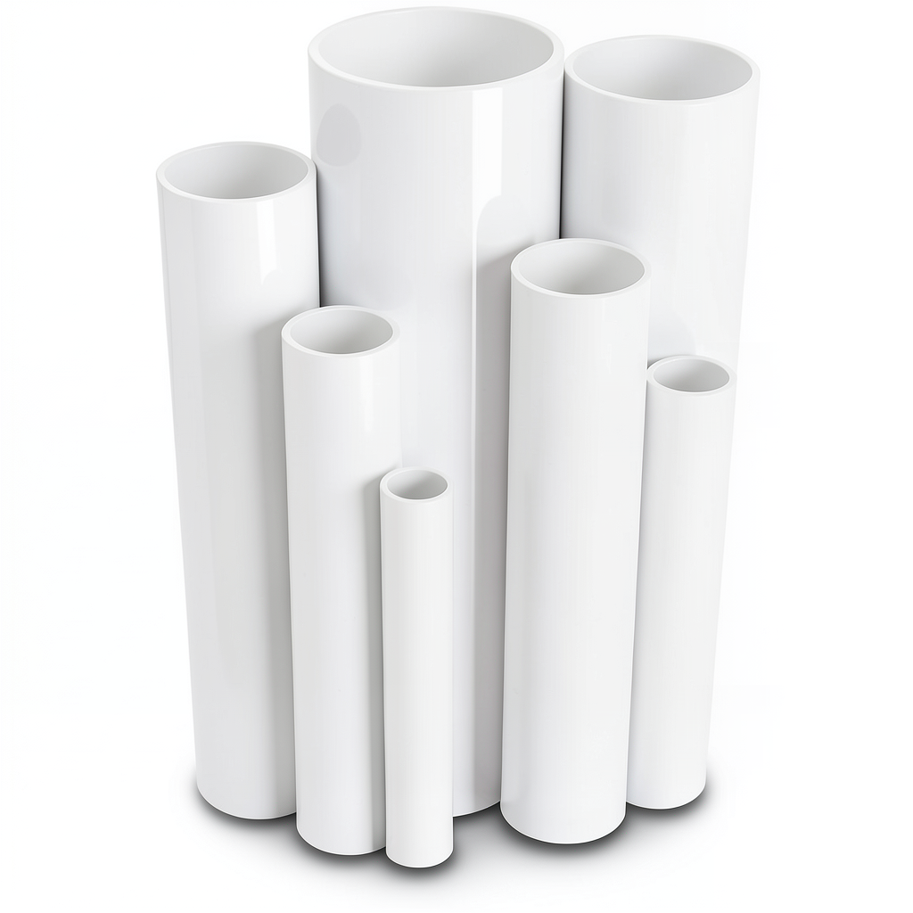 UPVC Pipes Nominal Pressure 6 Bar Outside Diameter 315 mm Thickness 9.2 mm White