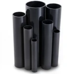 مواسير UPVC ضغط 4 بار قطر خارجي 315 مم سمك 6.2 مم لون اسود
