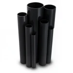 UPVC Pipes Nominal Pressure 16 Bar Outside Diameter 250 mm Thickness 18.6 mm Black