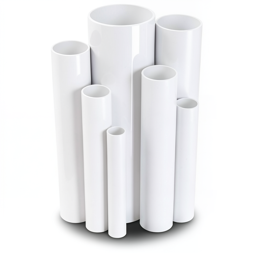 UPVC Pipes Pressure 2.5 Bar Outside Diameter 355 mm Thickness 2.9 mm White