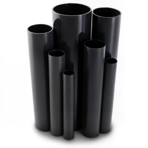 مواسير UPVC ضغط 6 بار قطر خارجي 315 مم سمك 9.2 مم لون اسود