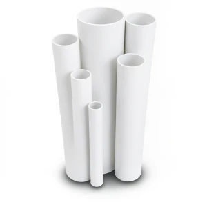 مواسير UPVC ضغط 2.5 بار قطر خارجي 355 مم سمك 2.9 مم لون أبيض