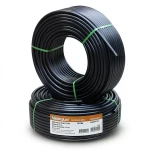 أنابيب HDPE نيبروبلاست PE 100 ضغط 20 بار قطر خارجي 32 مم سمك 3.6 مم لون أسود | نيبروبلاست