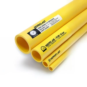 HDPE Pipes PE 80 16 Bar 280 mm Diameter 31.3 mm Thickness Yellow | NEPROPLAST