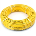 أنابيب HDPE PE 80 ضغط 16 بار قطر 25 مم سمك 2.8 مم لون أصفر | نيبروبلاست