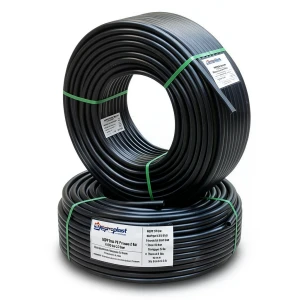 أنابيب HDPE نيبروبلاست PE 100 ضغط 20 بار قطر خارجي 32 مم سمك 3.6 مم لون أسود | نيبروبلاست