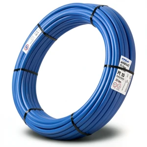 أنابيب HDPE PE 100 ضغط 20 بار قطر 32 مم سمك 3.6 مم أزرق | نيبروبلاست