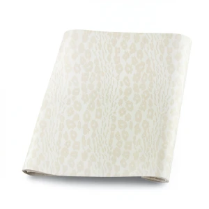 Patterned Wallpaper 10 m x 0.70 m Pale Beige, Model 14015