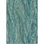 German Wall Decoration, Turquoise Color, Length 10 m, Width 0.53 m, Model 10149-36