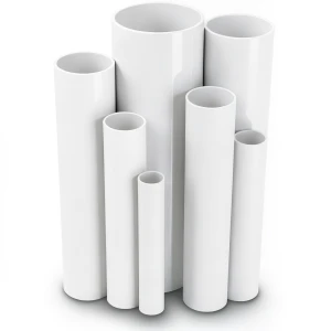 مواسير UPVC ضغط 4 بار قطر خارجي 355 مم سمك 7 مم لون أبيض