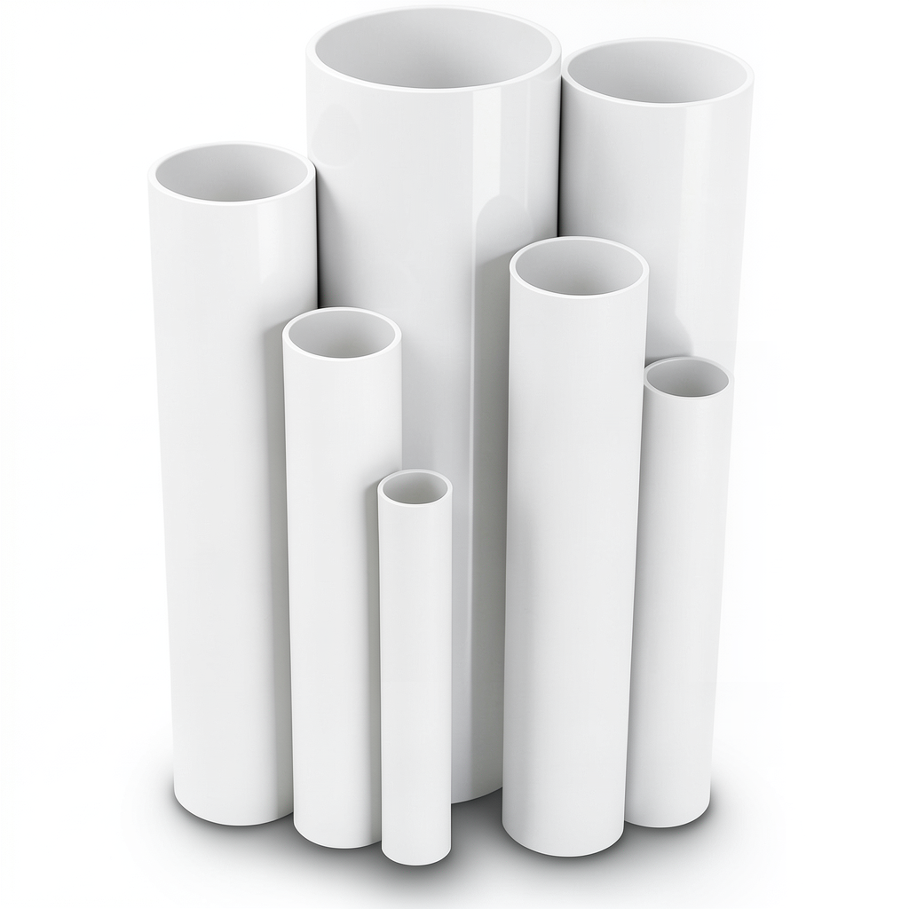 UPVC Pipes Pressure 4 Bar Outside Diameter 355 mm Thickness 7 mm White
