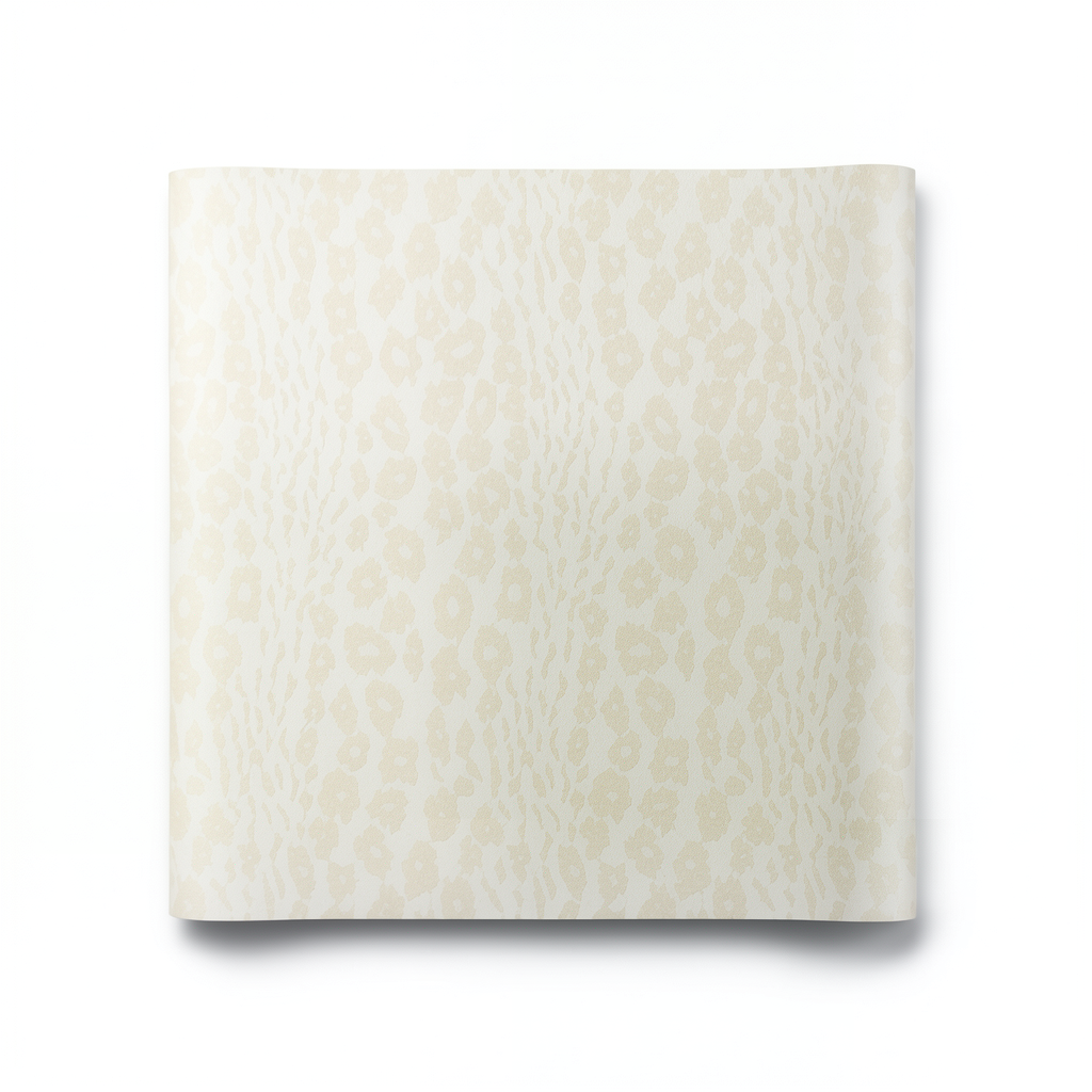 Patterned Wallpaper 10 m x 0.70 m Pale Beige, Model 14015