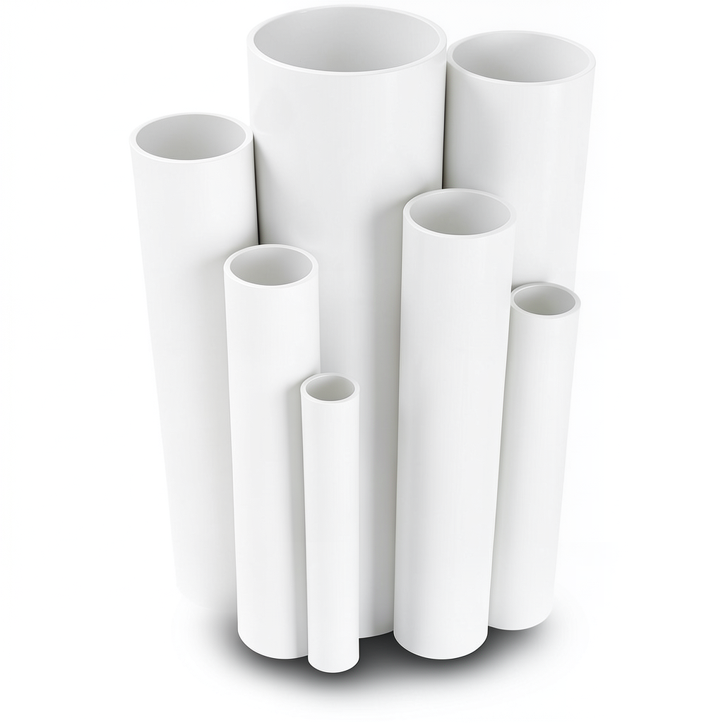 UPVC Pipes Nominal Pressure 16 Bar Outside Diameter 355 mm Thickness 26.3 mm White