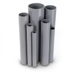 UPVC Pipes 6 Bar Pressure 355 mm Diameter 10.4 mm Thickness Gray