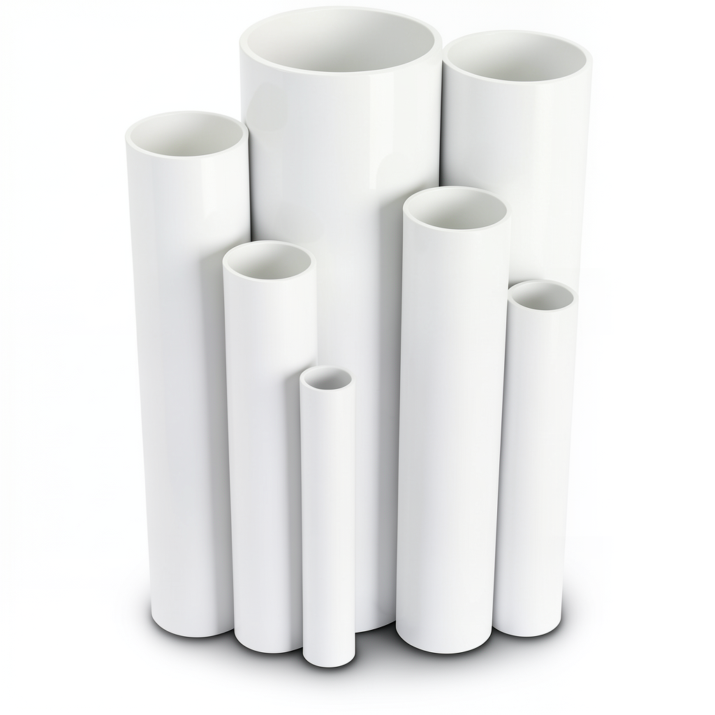 UPVC Pipes Nominal Pressure 10 Bar Outside Diameter 355 mm Thickness 16.9 mm White