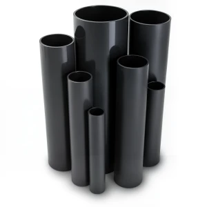 مواسير UPVC ضغط اسمي 4 بار قطر خارجي 355 مم سمك 7 مم لون اسود