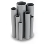 مواسير UPVC ضغط 2.5 بار قطر خارجي 400 مم سمك 3.2 مم لون رمادي