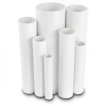 مواسير UPVC ضغط 6 بار قطر خارجي 355 مم سمك 10.4 مم لون أبيض