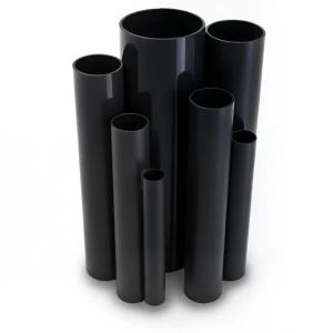 مواسير UPVC ضغط اسمي 10 بار قطر خارجي 355 مم سمك 16.9 مم لون اسود