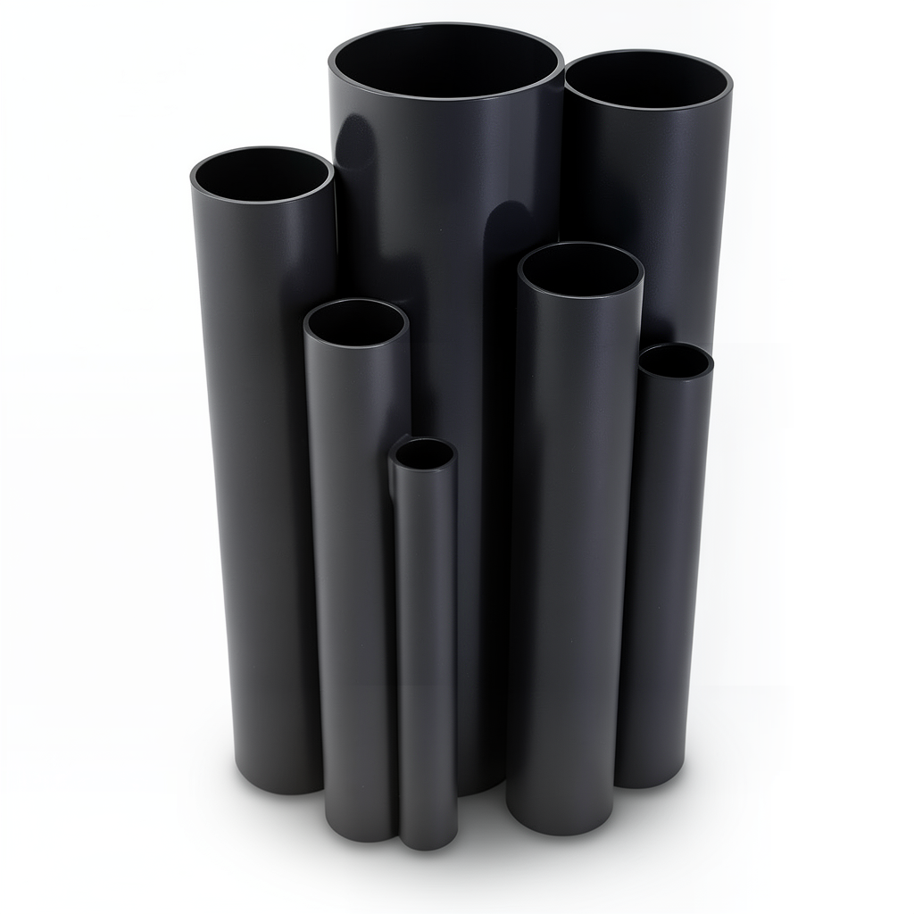 مواسير UPVC ضغط اسمي 16 بار قطر خارجي 355 مم سمك 26.3 مم لون اسود