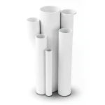 UPVC Pipes Nominal Pressure 2.5 Bar Outside Diameter 400 mm Thickness 3.2 mm White