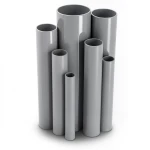 مواسير UPVC ضغط 2.5 بار قطر خارجي 400 مم سمك 3.2 مم لون رمادي