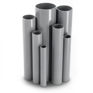 UPVC Pipes Nominal Pressure 2.5 Bar Outside Diameter 400 mm Thickness 3.2 mm Gray