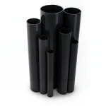 UPVC Pipes Nominal Pressure 2.5 Bar Outside Diameter 400 mm Thickness 3.2 mm Black