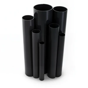 UPVC Pipes Nominal Pressure 2.5 Bar Outside Diameter 400 mm Thickness 3.2 mm Black