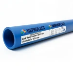 Neproplast HDPE Pipes PE 80 Pressure 16 Bar Diameter 225 mm Thickness 25.2 mm Blue | NEPROPLAST