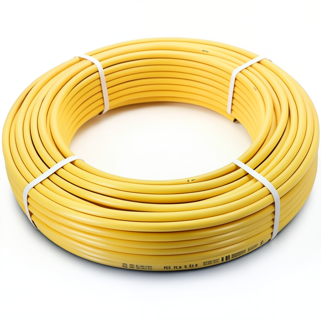 HDPE Pipes PE 80 Pressure 16 Bar Diameter 32 mm Thickness 3.6 mm Yellow | NEPROPLAST