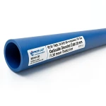 أنابيب HDPE PE 80 ضغط 16 بار قطر خارجي 280 مم سمك 31.3 مم أزرق | نيبروبلاست