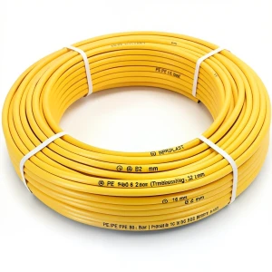 HDPE Pipes PE 80 Pressure 16 Bar Diameter 32 mm Thickness 3.6 mm Yellow | NEPROPLAST