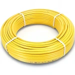 أنابيب HDPE PE 100 ضغط 20 بار قطر خارجي 40 مم سمك 4.5 مم لون أصفر | نيبروبلاست