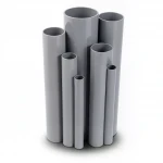 UPVC Pipes Modern Technology  Size   50 mm Thickness 2 mm Gray Colour