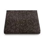 Italian Wallpaper Patterned Design 10 m x 0.70 m Dark Brown