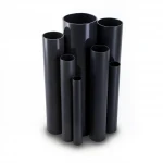 UPVC Pipes Modern Technology  Size   1 ½ inch Thickness 2.3 mm Black Colour