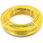 HDPE Pipes PE 100 Pressure 20 Bar Outside Diameter 40 mm Thickness 4.5 mm Yellow | NEPROPLAST