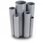 مواسير UPVC التقنية العصرية  مقاس   50 مم سمك 2 مم لون رمادي