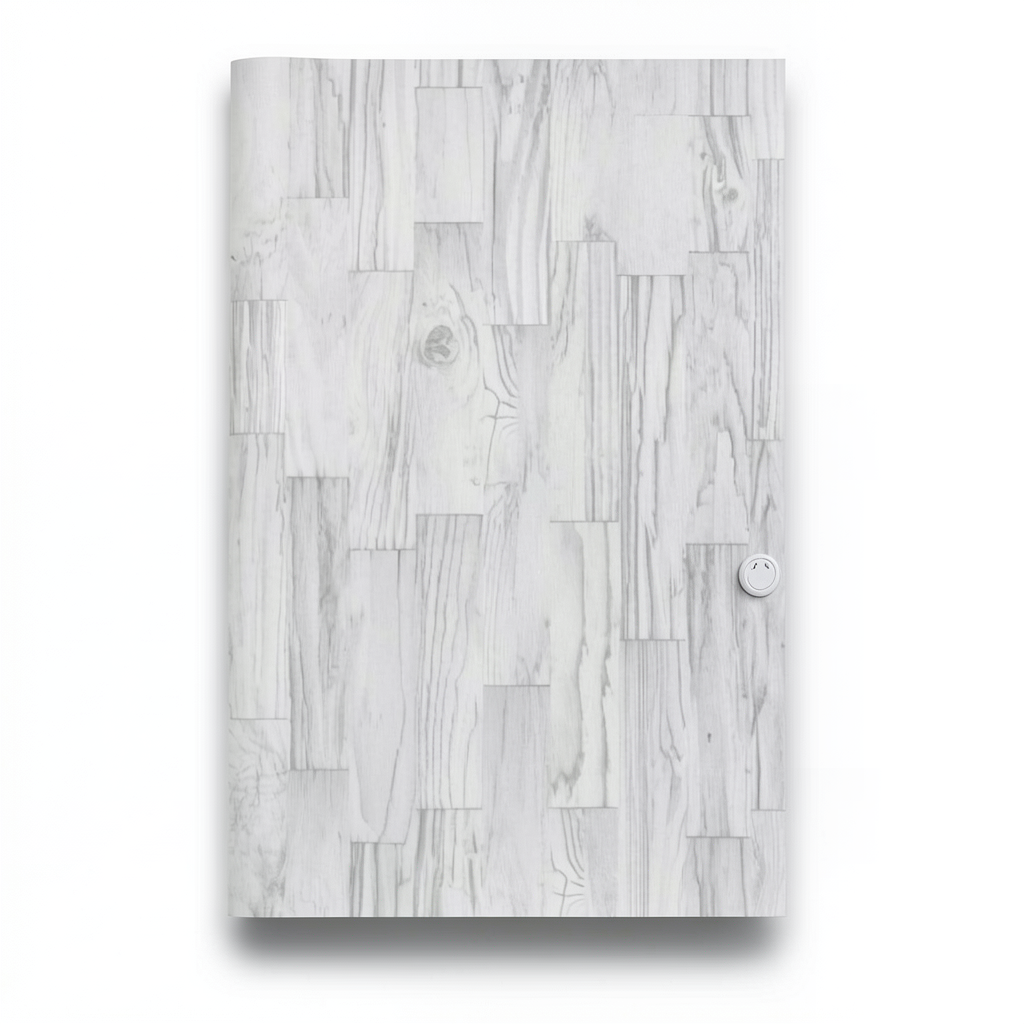 German Patterned Wallpaper 10m x 0.53m Light Gray, Model 446630