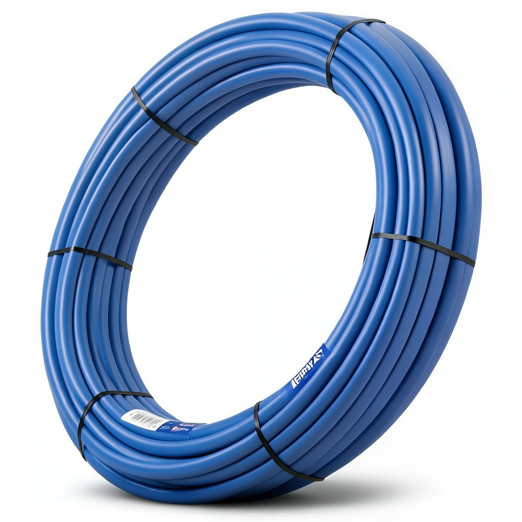 أنابيب HDPE PE 100 ضغط 20 بار قطر خارجي 50 مم سمك 5.6 مم لون ازرق | نيبروبلاست