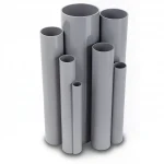 مواسير UPVC التقنية العصرية  مقاس   ¼ 1 إنش سمك 1.8 مم لون رمادي