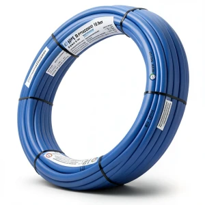 أنابيب HDPE PE 80 ضغط 16 بار قطر خارجي 50 مم سمك 5.6 مم لون أزرق | نيبروبلاست