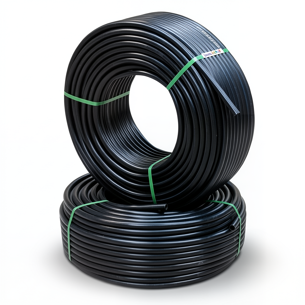 HDPE Pipes PE 80 Pressure 16 Bar Diameter 50 mm Thickness 5.6 mm Black | NEPROPLAST