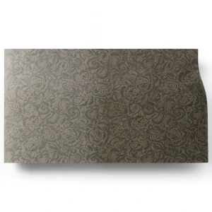 Italian Wallpaper Patterned Design 10 m x 0.70 m Dark Beige